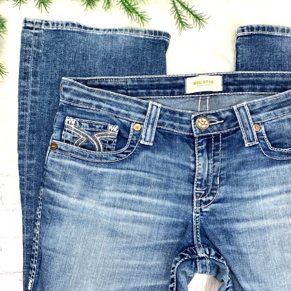 SOLD! 👖|•BIG⭐️STAR•| Remy Boot Jeans 30x31👖 - Picture 2 of 10